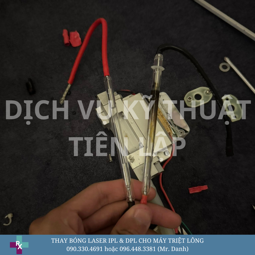 Thay Bóng Laser IPL & DPL Cho Máy Triệt Lông 2